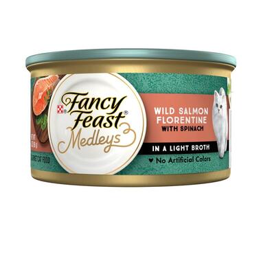 Purina fancy feast medleys top